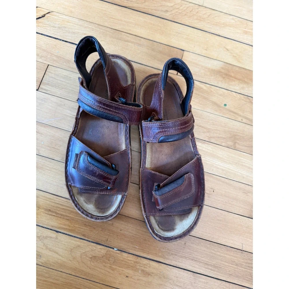 Naot Lappland mens scandinavian collection in buffalo leather sandals